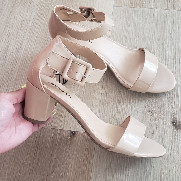 whitemt. | Shoes | Nwot Whitemt Tan Heels | Poshmark